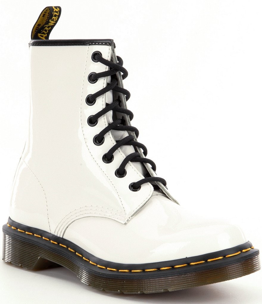 Dr. Martens Women's 1460 Patent Leather Combat Boots