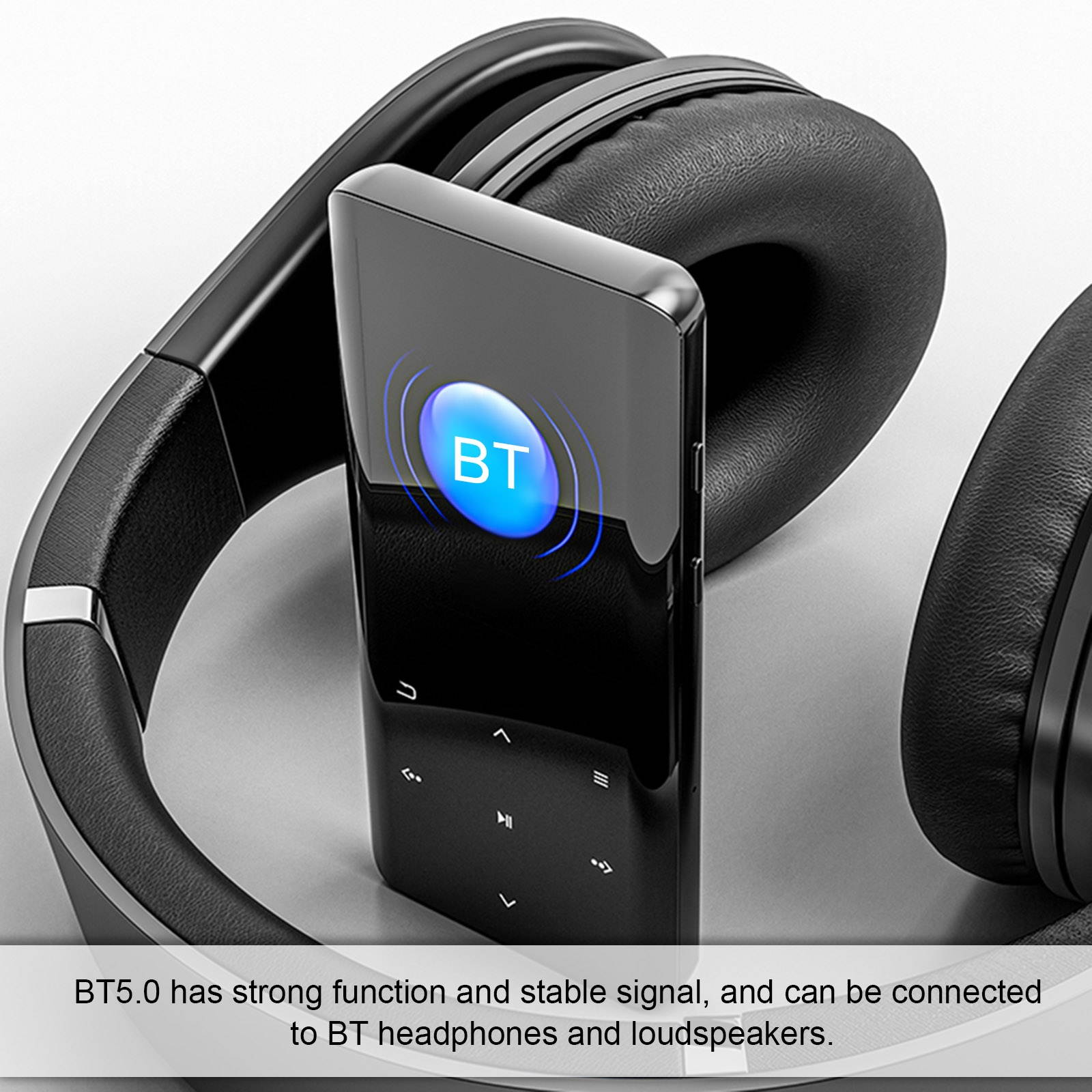 RUIZU D18 BT MP3 Portable Music Video Player Lossless HiFi Sound Music Player 2.4-inch OLED Screen with Speak