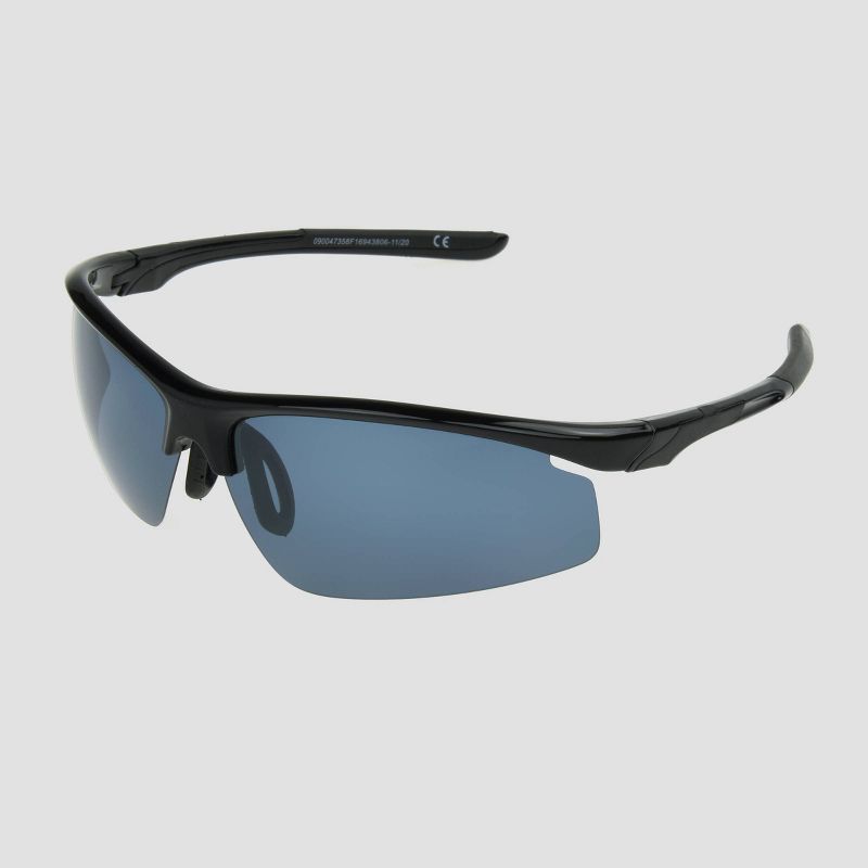 Men's Blade Sport Sunglasses with Polarized Lenses - All in Motion™ Black