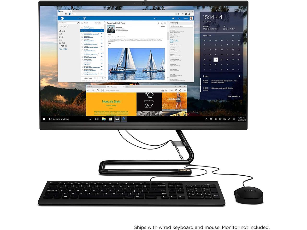 15" Industrial Panel PC,All in One Computer,Intel Celeron J1800,Windows 7/10,Linux,10 Points Capacitive Touch Screen,(Black),[1VGA/3USB2/1USB3/1LAN/3COM/FAN],(4G RAM/128G SSD)