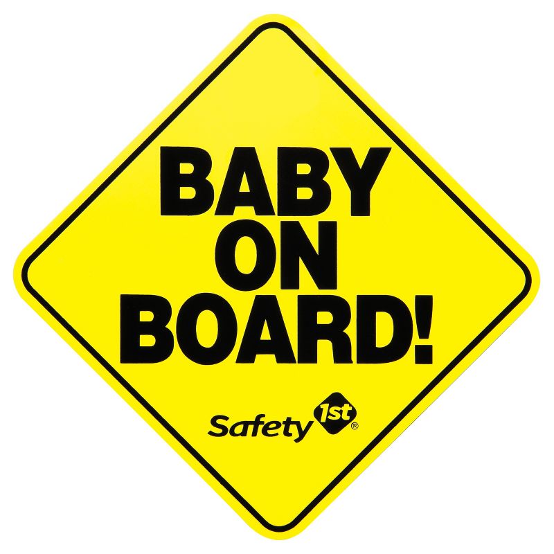 Safety 1st Baby on Board Sign