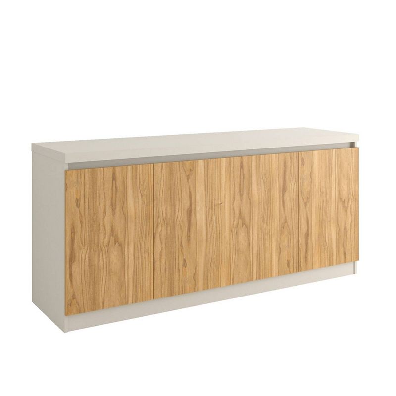 62.99" Viennese Sideboard Cinnamon/Off White - Manhattan Comfort