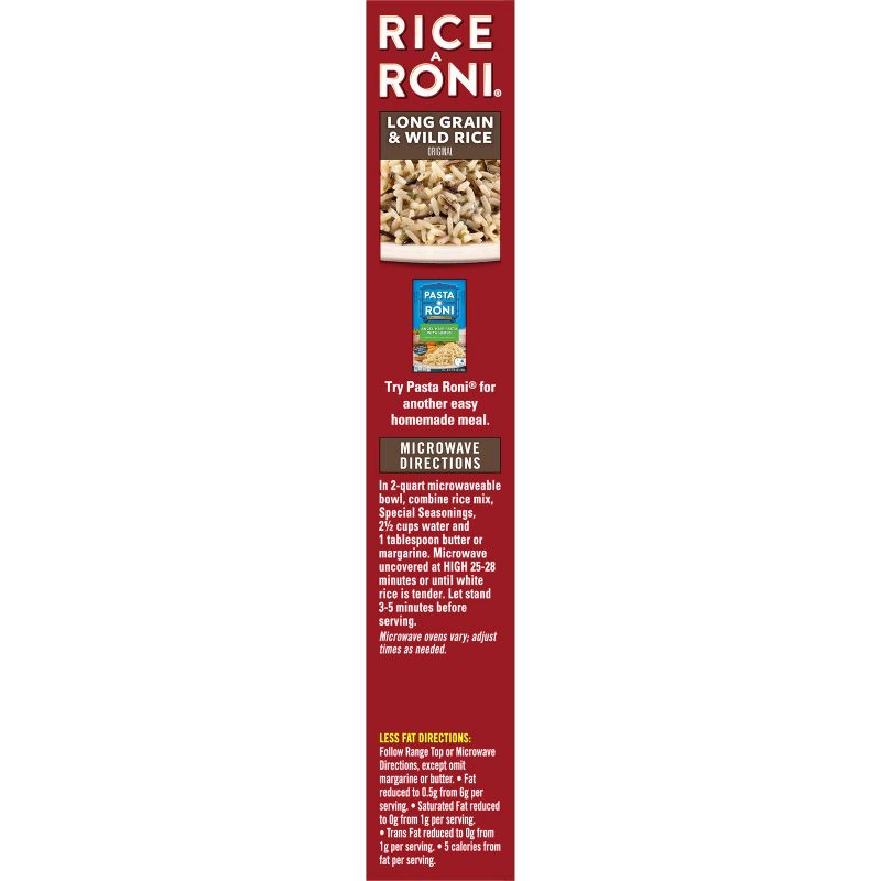 Rice A Roni Long Grain & Wild Rice - 4.3oz