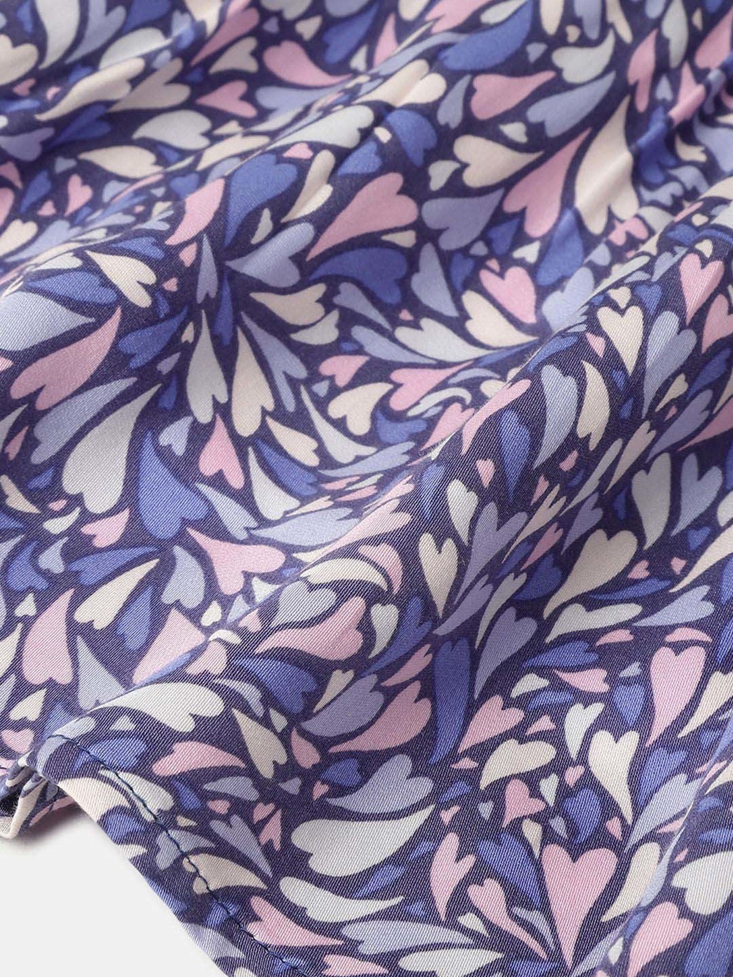 United Colors of Benetton Girls Purple Printed Dresses