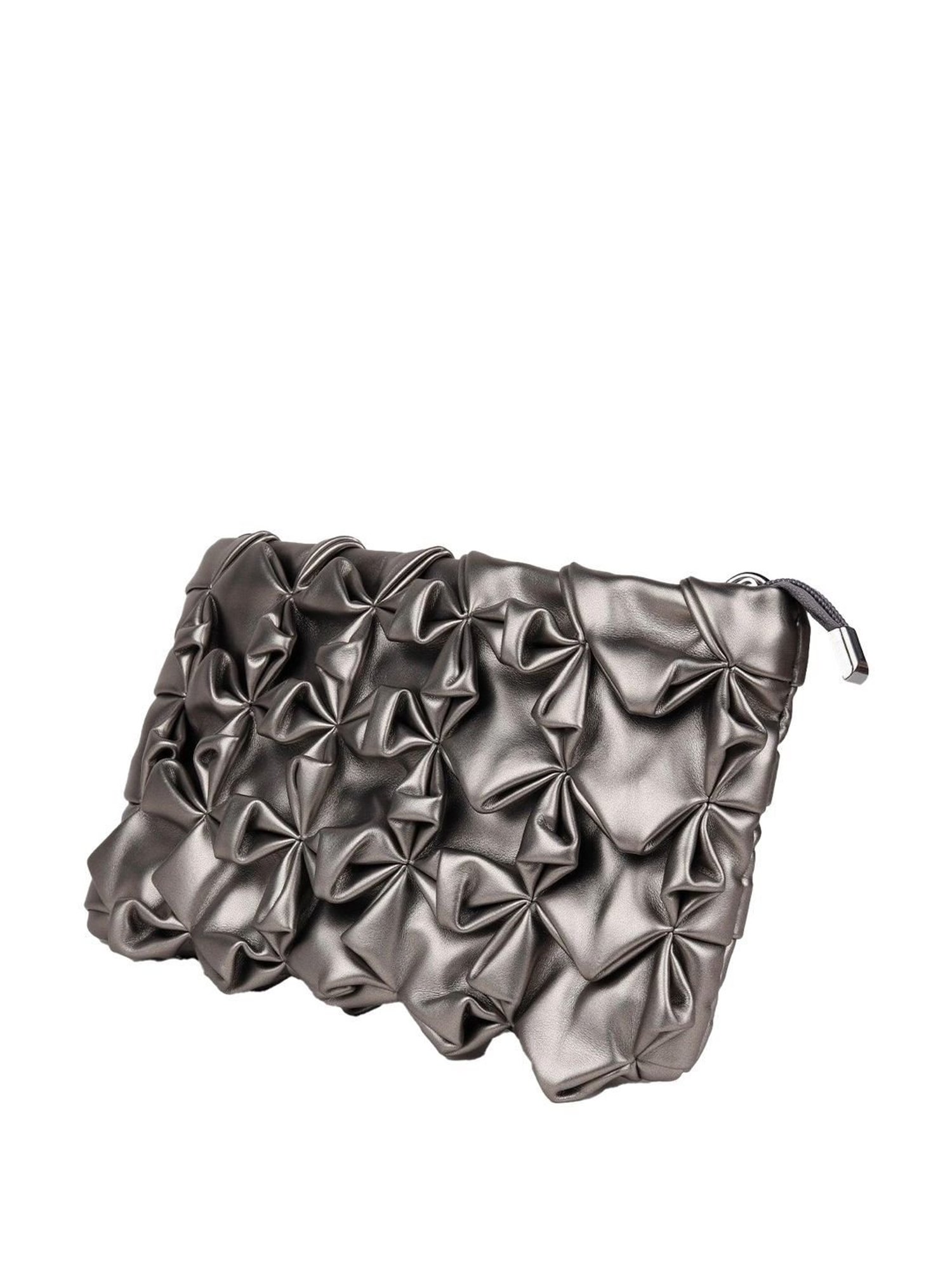 Odette Silver Embellished Sling Handbag