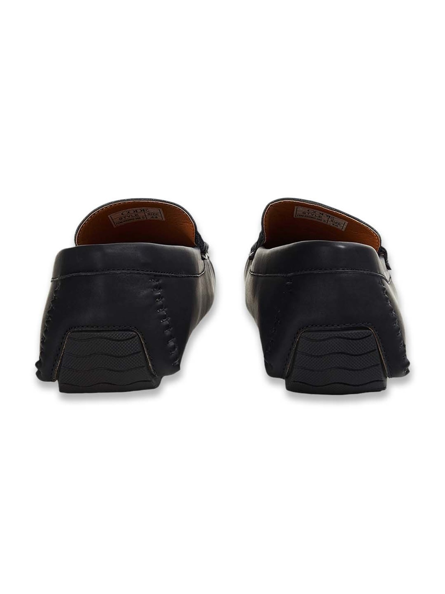 Code by Lifestyle Men's Black Casual Loafers