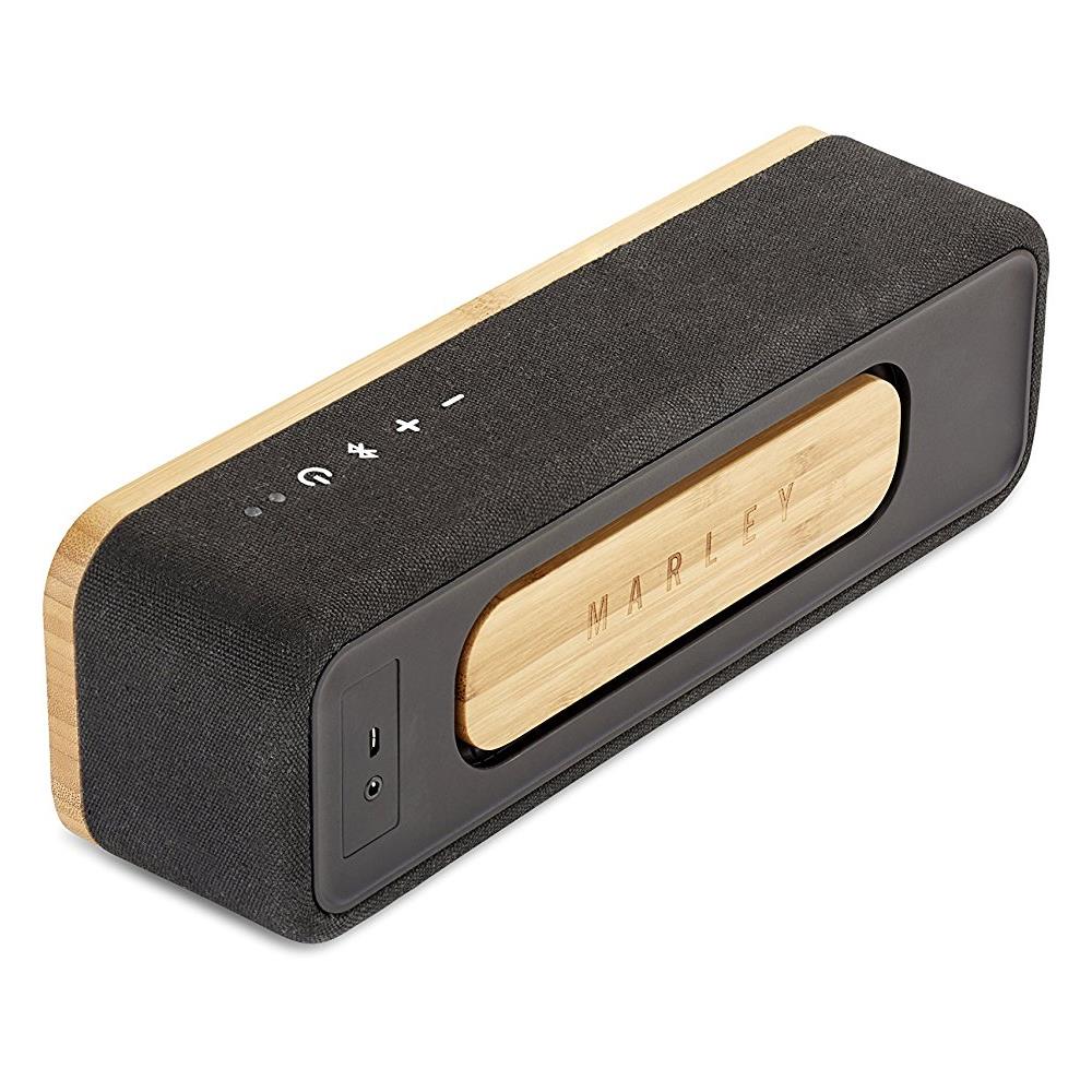 House Of Marley Get Together Mini Bluetooth Speaker, Signature Black, EM-JA013-SB