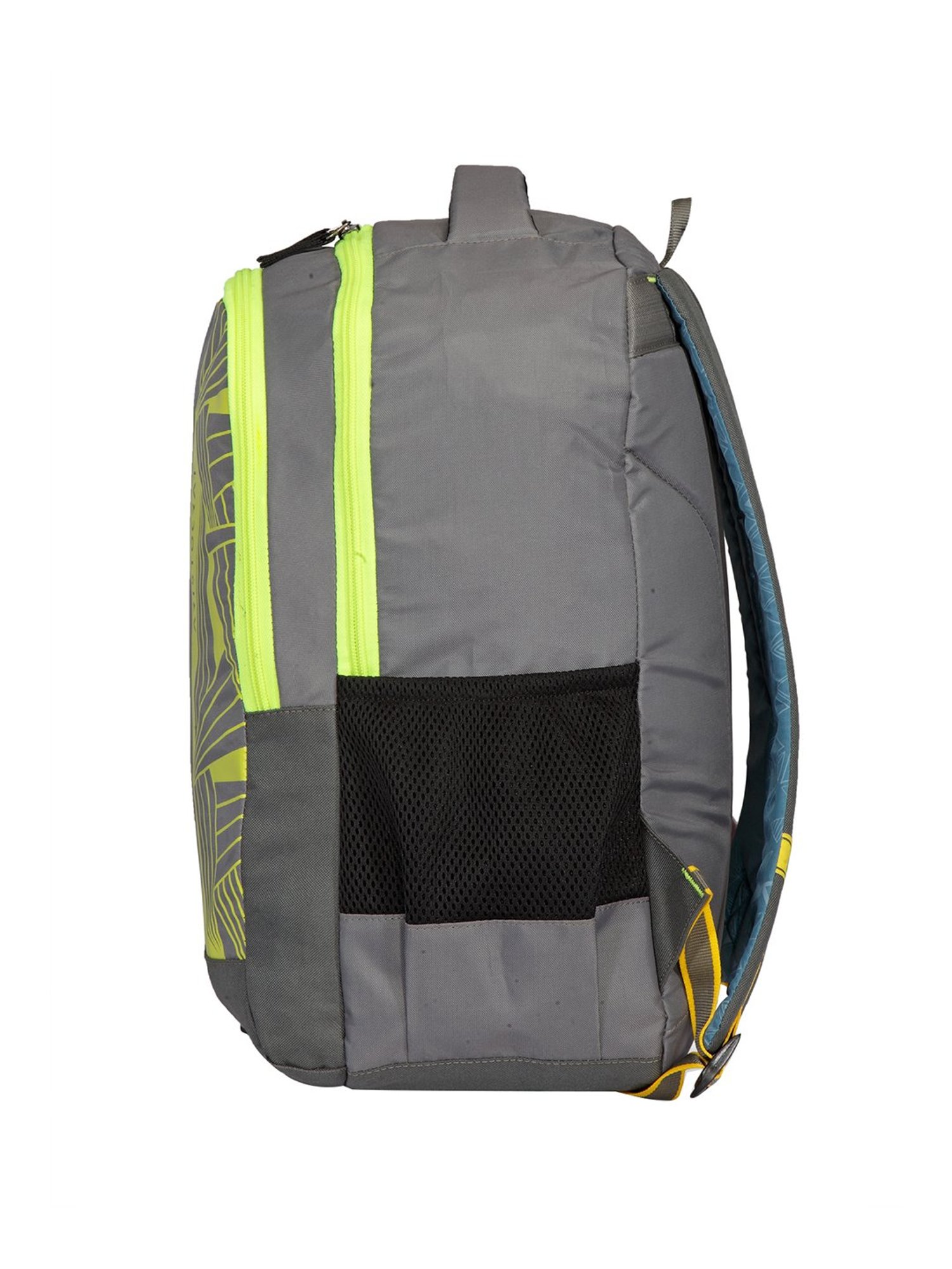 Aristocrat Zen 27 Ltrs Grey & Green Medium Backpack