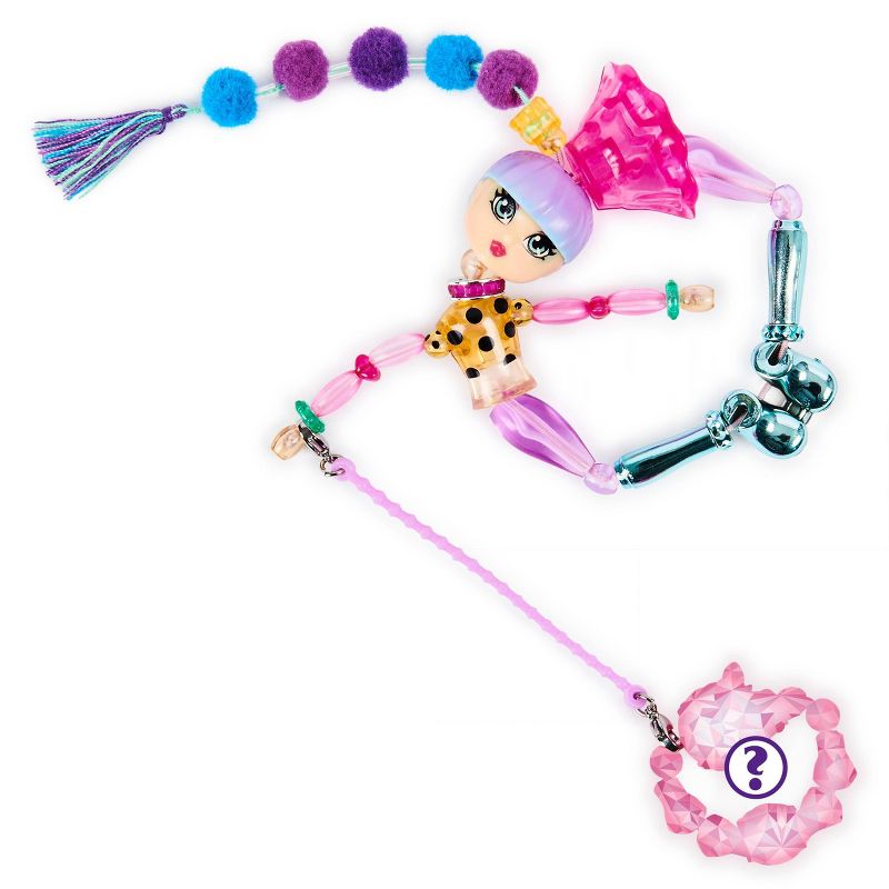 Twisty Girlz - Lil Gemz Transforming Doll to Collectible Bracelet with Mystery Twisty Petz
