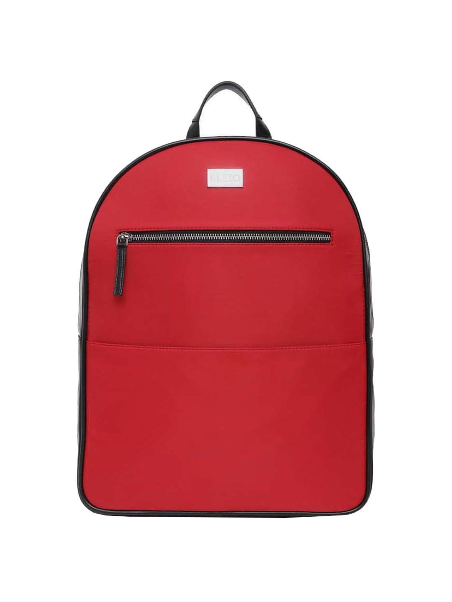 KLEIO PU Red Medium Laptop Backpacks