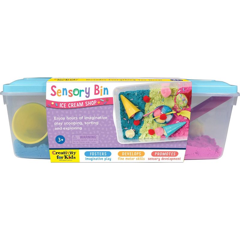 Ice Cream Shop Sensory Bin - Creativity for Kids