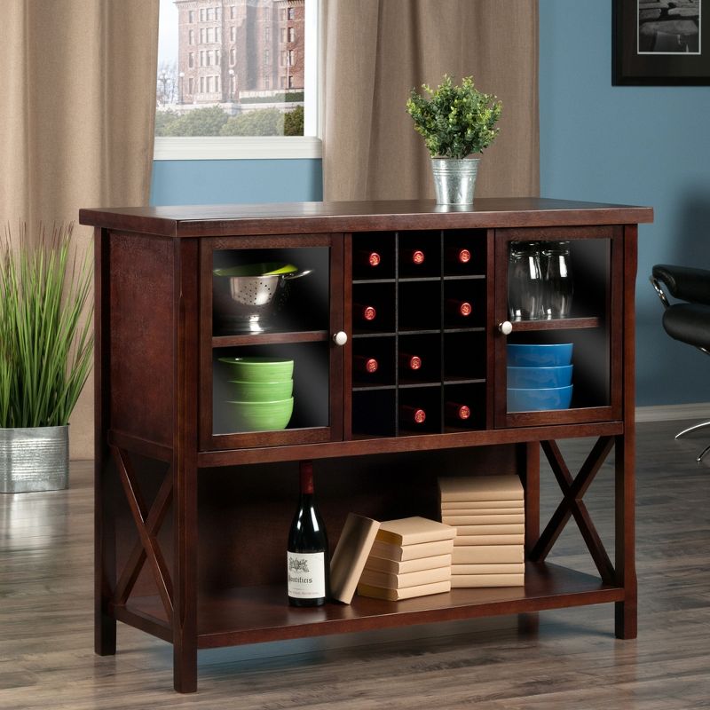 Xola Buffet Cabinet Cappuccino - Winsome