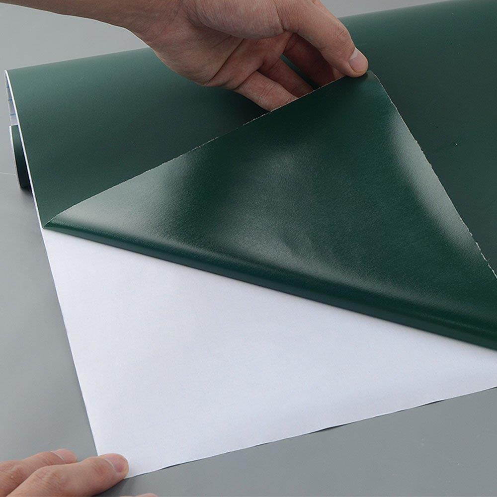 Chalkboard Contact Paper - Chalkboard Sticker Wall Decal with 5 Colored Chalks - Self-Adhesive Wall Sticker Wall Paper Blackboard Wall Decals for School,Office, Home(24"x59", Green)