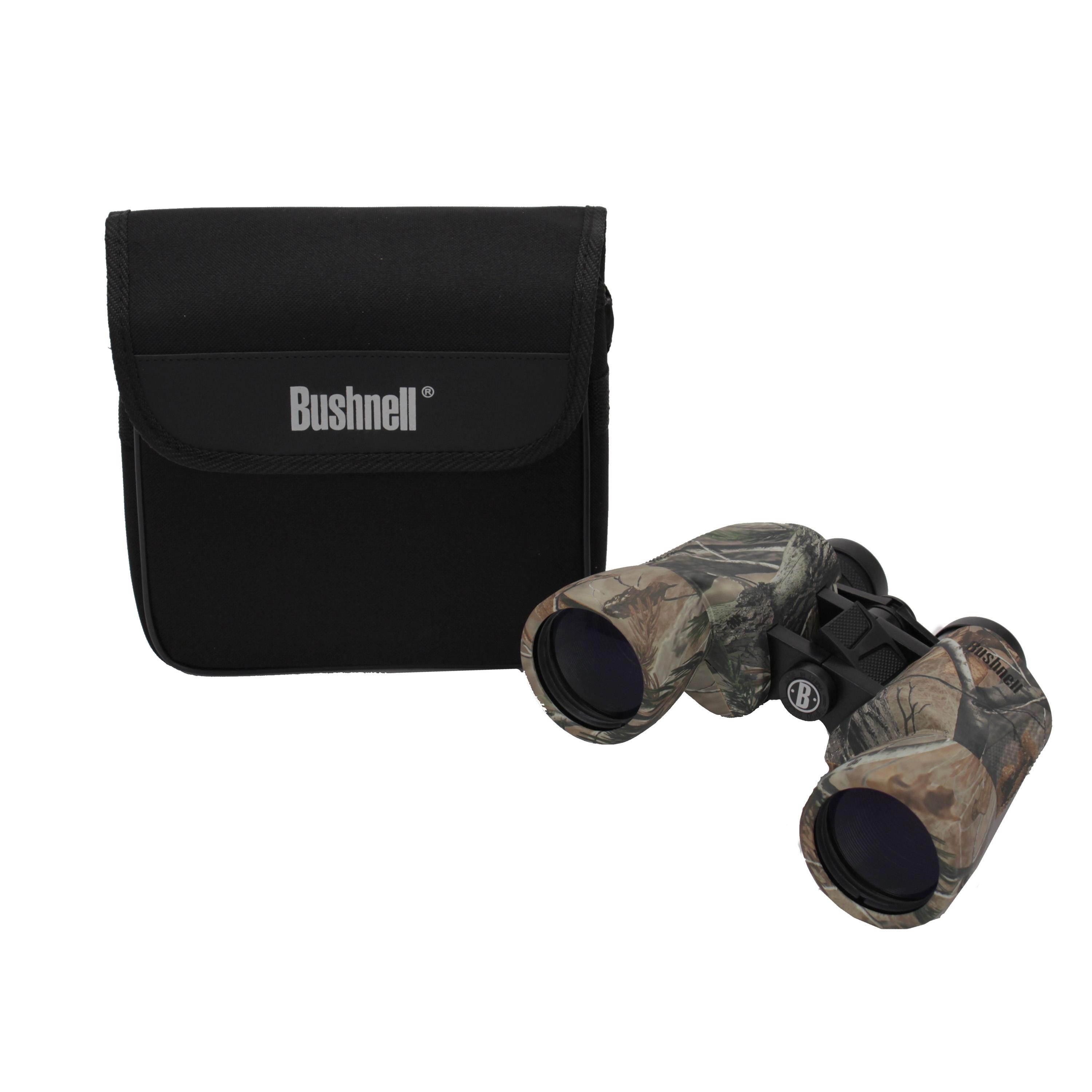 Bushnell PowerView 10x50mm Porro Prism Instafocus Binocular (RealTree AP Camo)