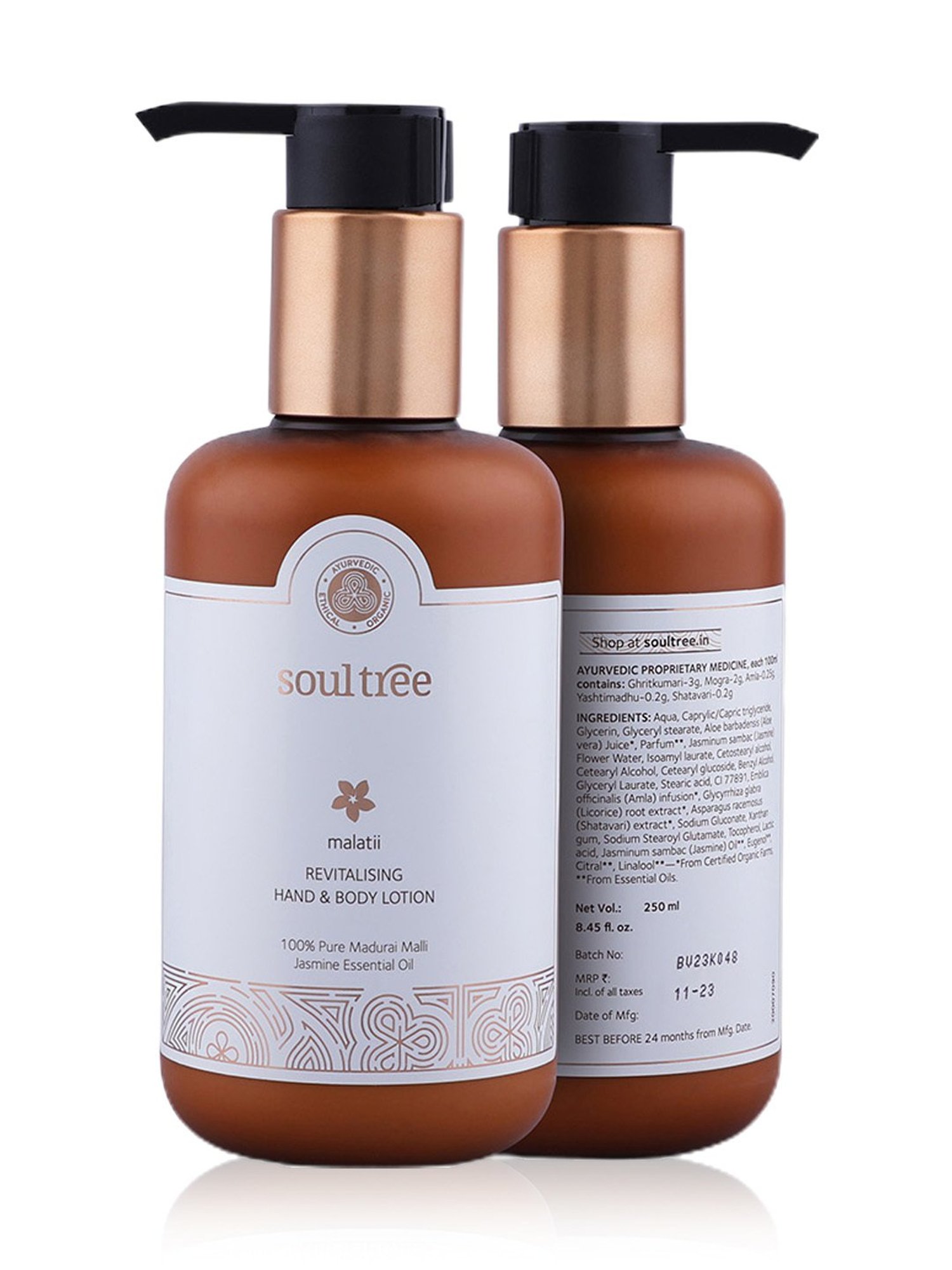 SoulTree Malatii Revitalising Hand & Body Lotion - 250 ml