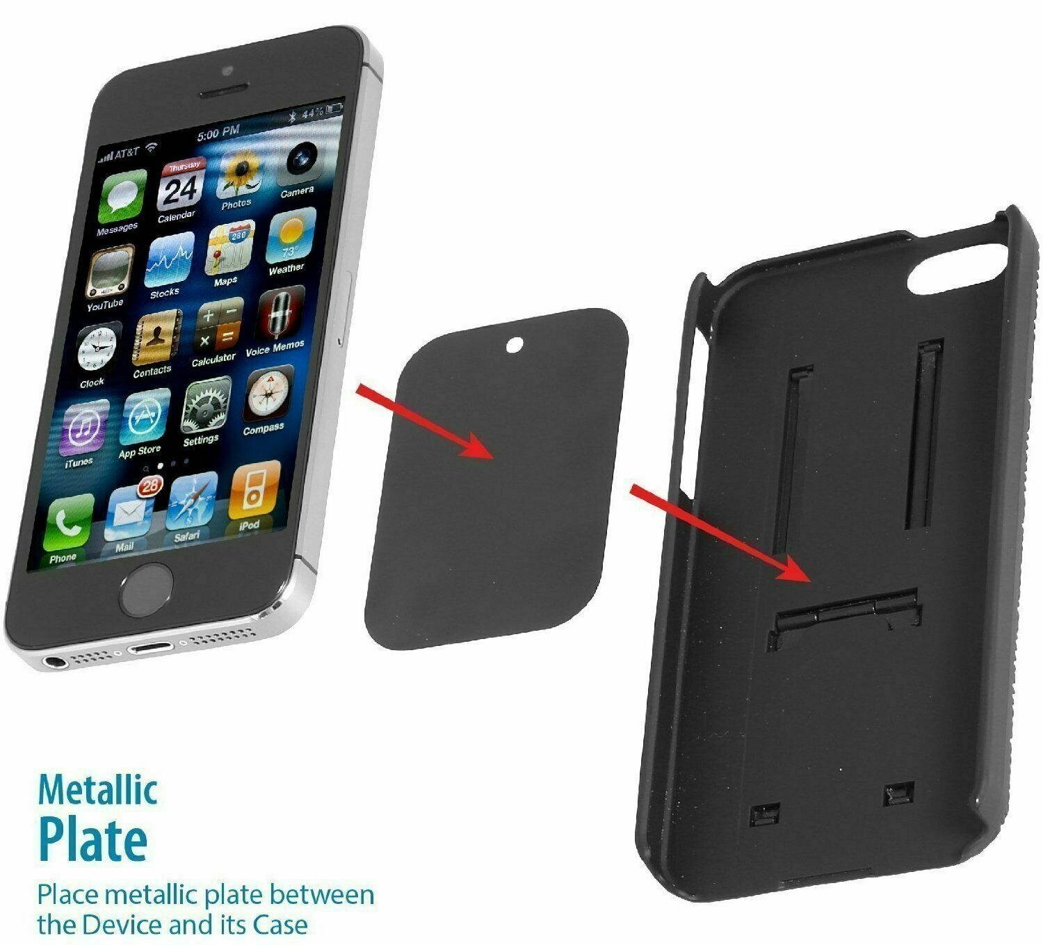 Universal Magnetic Car Mount Holder Dash Windshield Suction Cup For Cell Phone