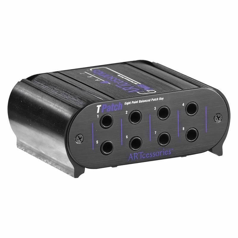 ART TPatch 8 Point Balanced Patch Bay