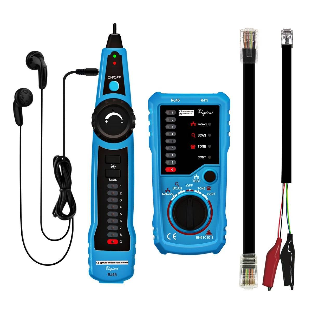 Cat5 Cat6 RJ45 UTP STP Line Finder Telephone Wire Tracker Diagnose Tone Tool Kit LAN Network Cable Tester