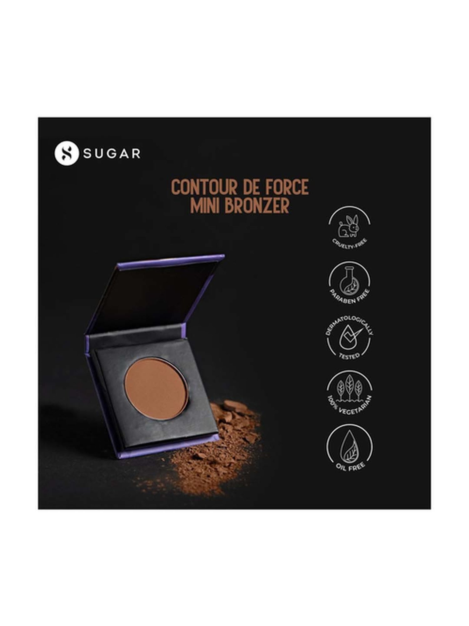 BH Cosmetics Los Angeles Full Heat Matte Bronzer Caramel Cabo - 6.5 gm