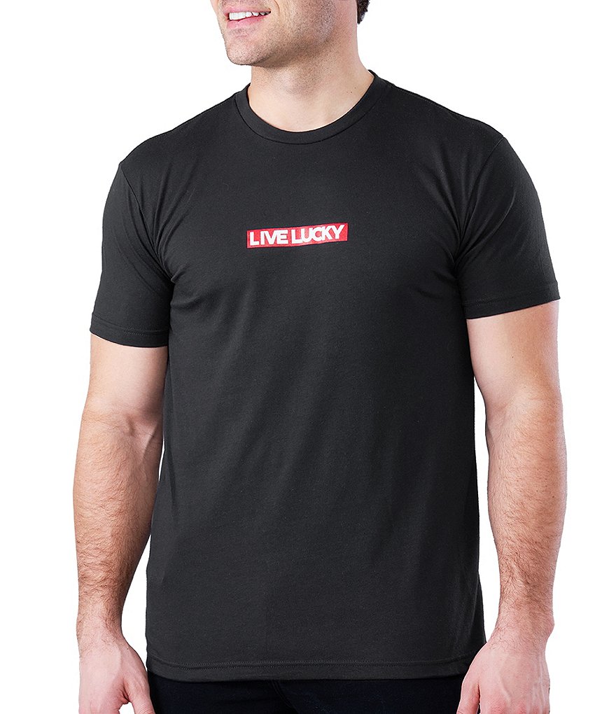 BLACK CLOVER Word Lab Short-Sleeve Graphic T-Shirt