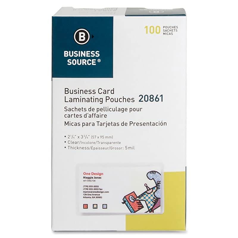 Card Laminating Pouches Box of 100