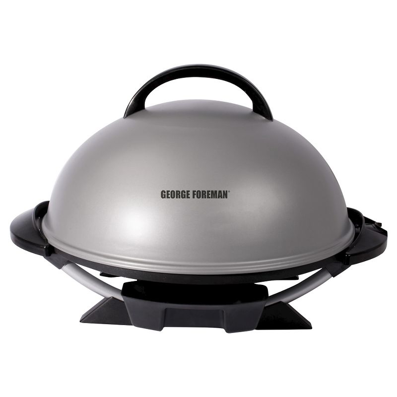 George Foreman 15 Serving Indoor/Outdoor Electric Grill - Silver GFO240S