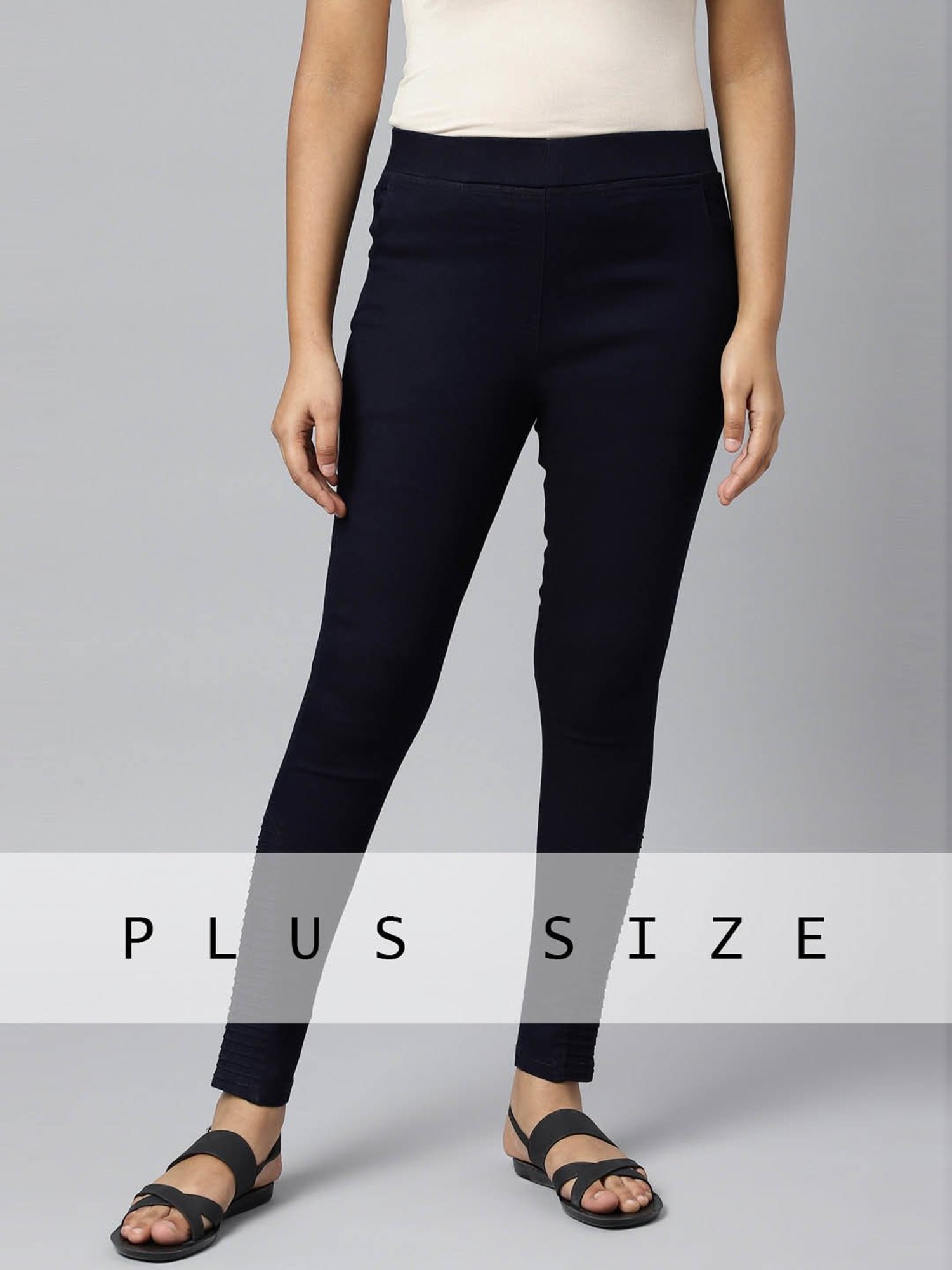 Elleven from Aurelia Blue Cotton Jeggings