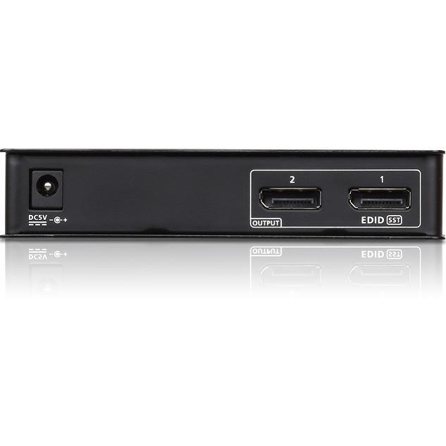 Aten VS192 2-Port 4K Displayport Splitter With Mst/Sst