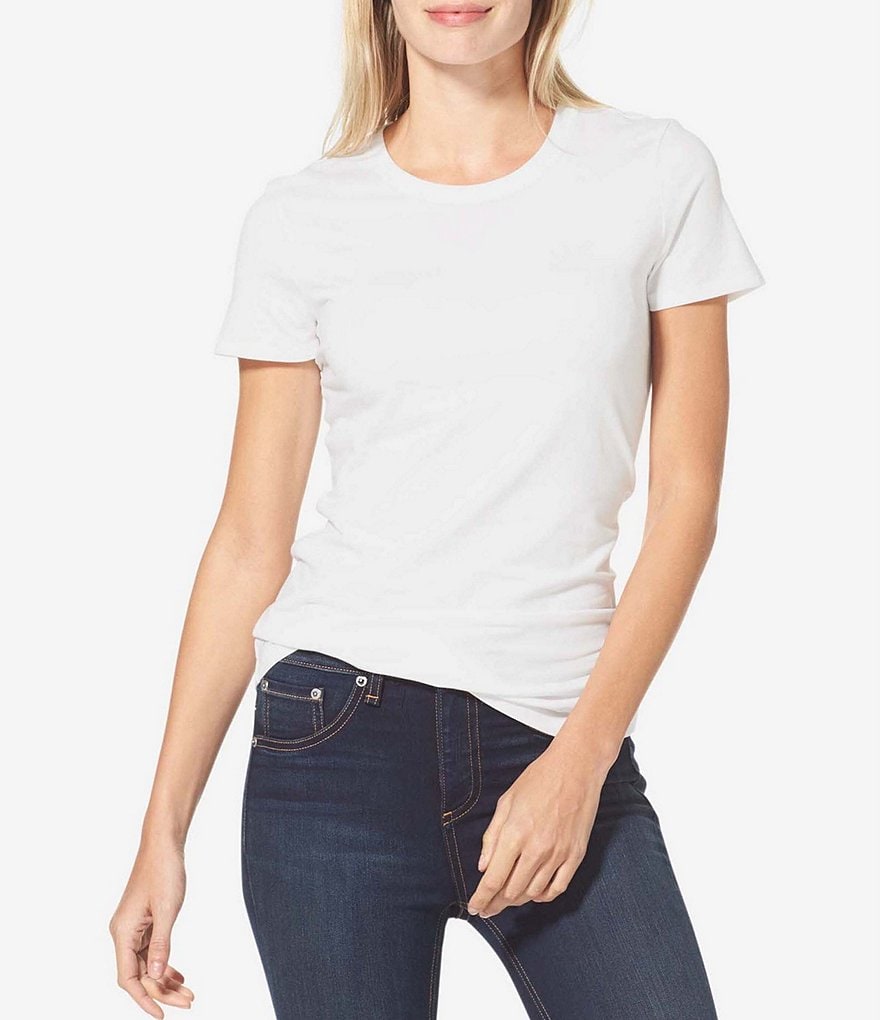 Tommy John Second Skin Pima Cotton Crew Neck Short Sleeve Lounge Tee