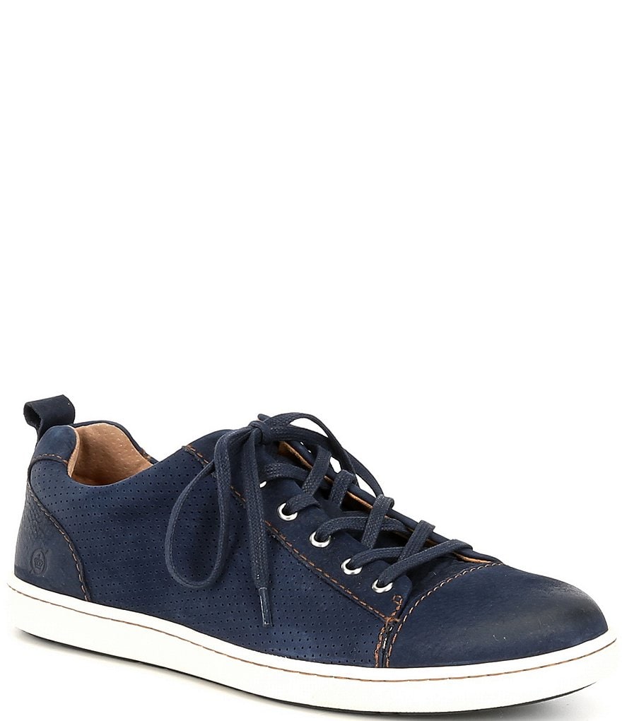 Born Men's Allegheny Perforated Suede Leather Sneakers