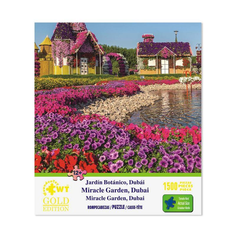Wuundentoy Gold Edition: Miracle Garden Dubai Jigsaw Puzzle - 1500pc