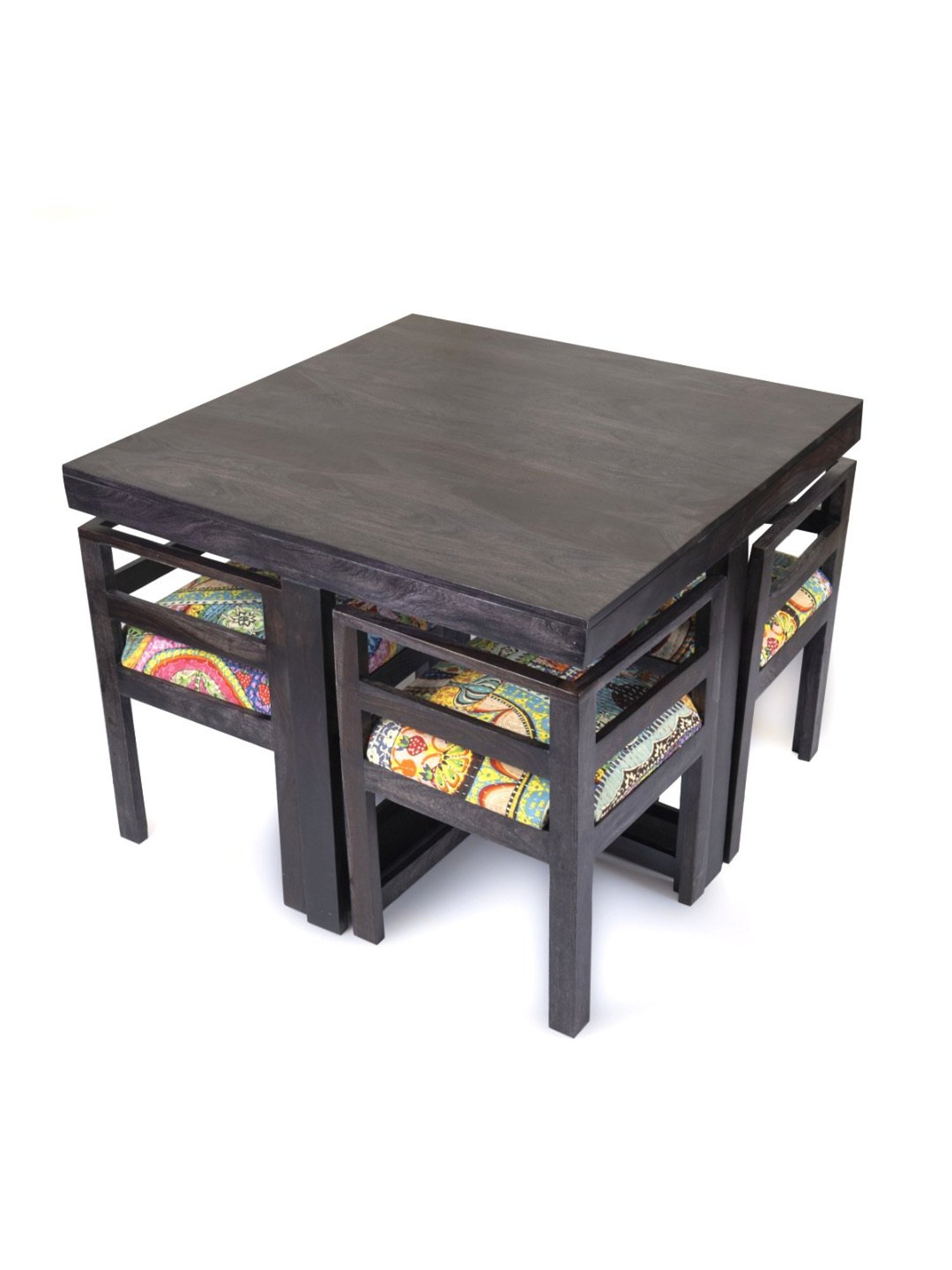 Nilkamal Olivia Brown Solid Wood - Rubberwood 6 Seater Dinning Table set