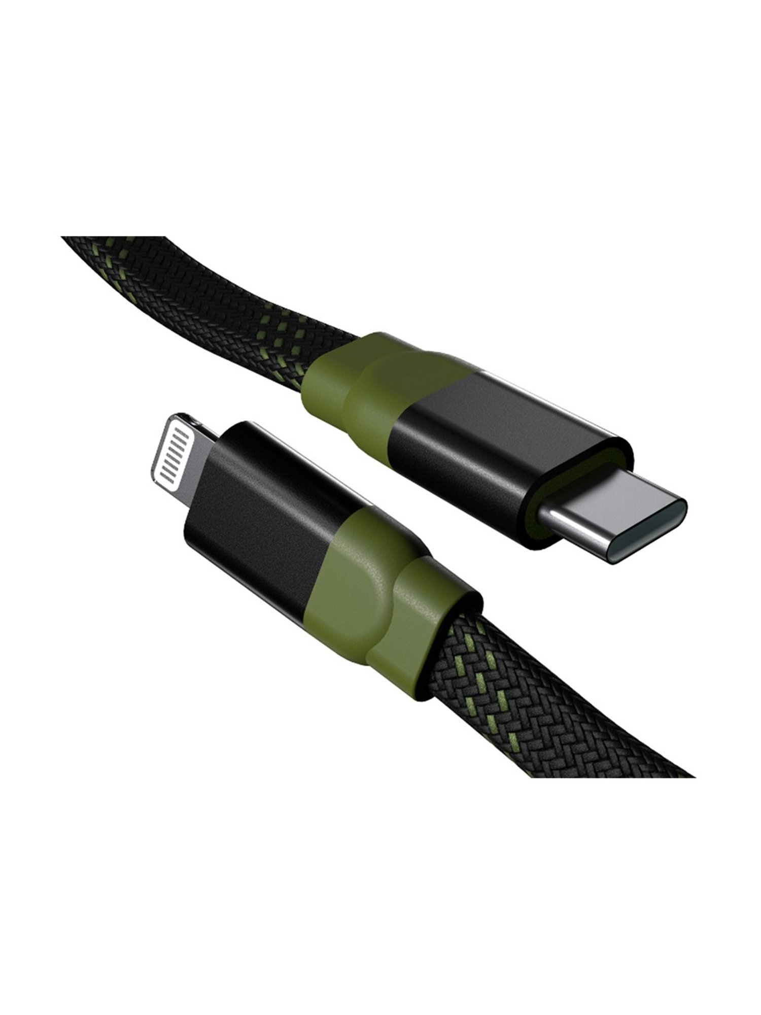 URBN 30W Apple MFi Certified Super Fast Lightning Cable, Type C to Lightning 4 Feet (Camo)