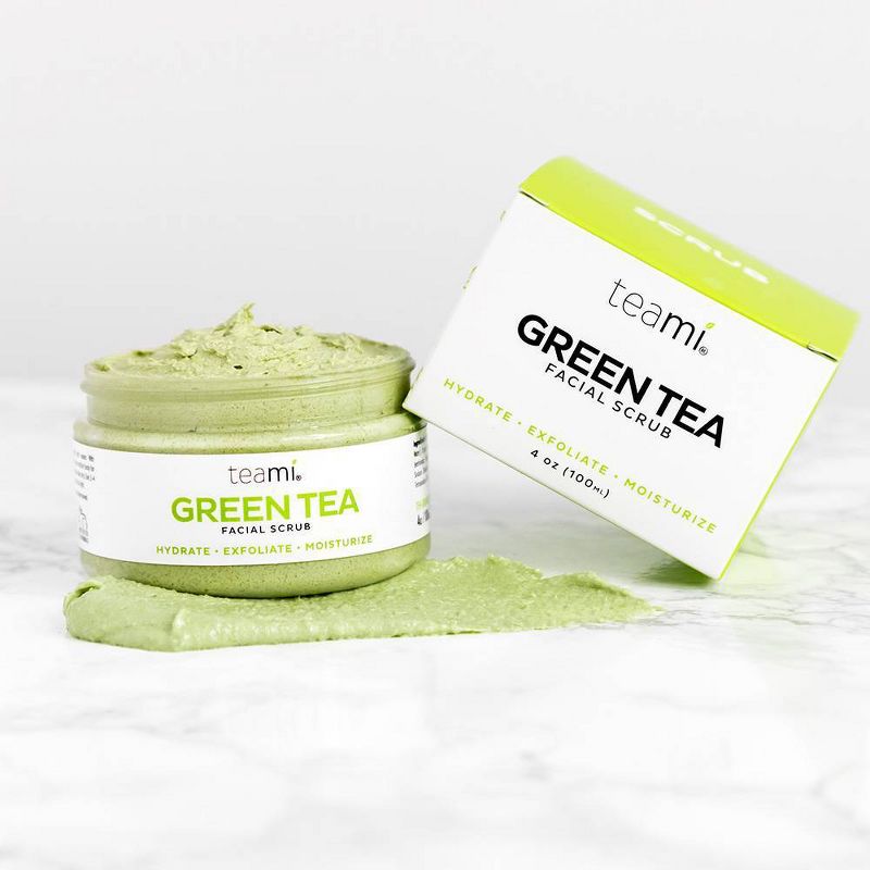 Teami Green Tea Facial Scrub - 4oz