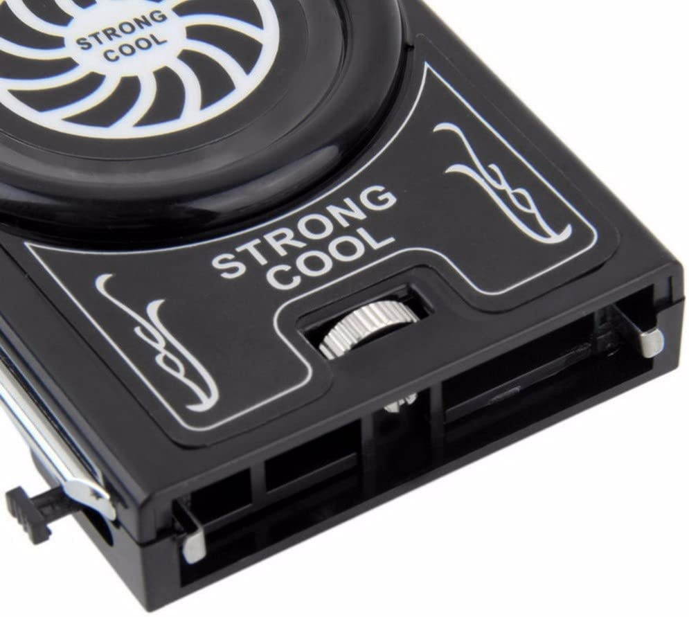 Mini Flexible Vacuum LED USB Cooler Air Extracting Cooling Pad Fan for Notebook Laptop Computer Peripheral External Cooling Fan