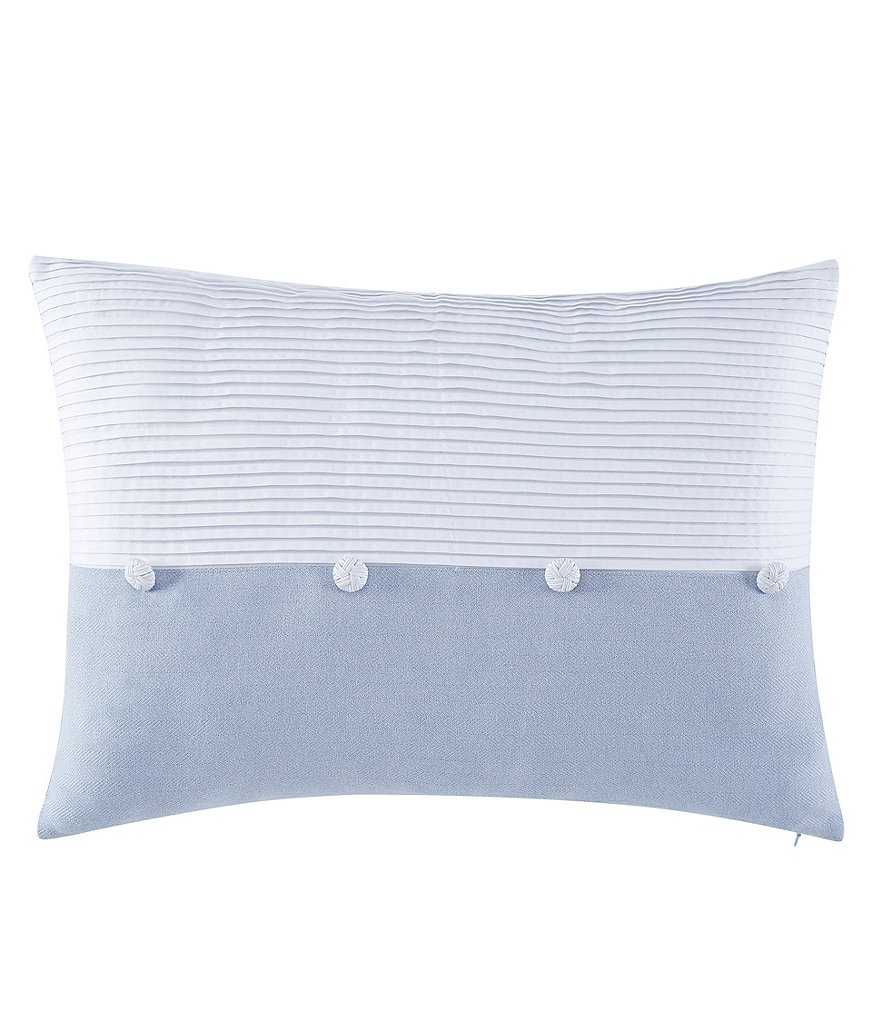 Charisma Settee Pleated Decorative Pillow