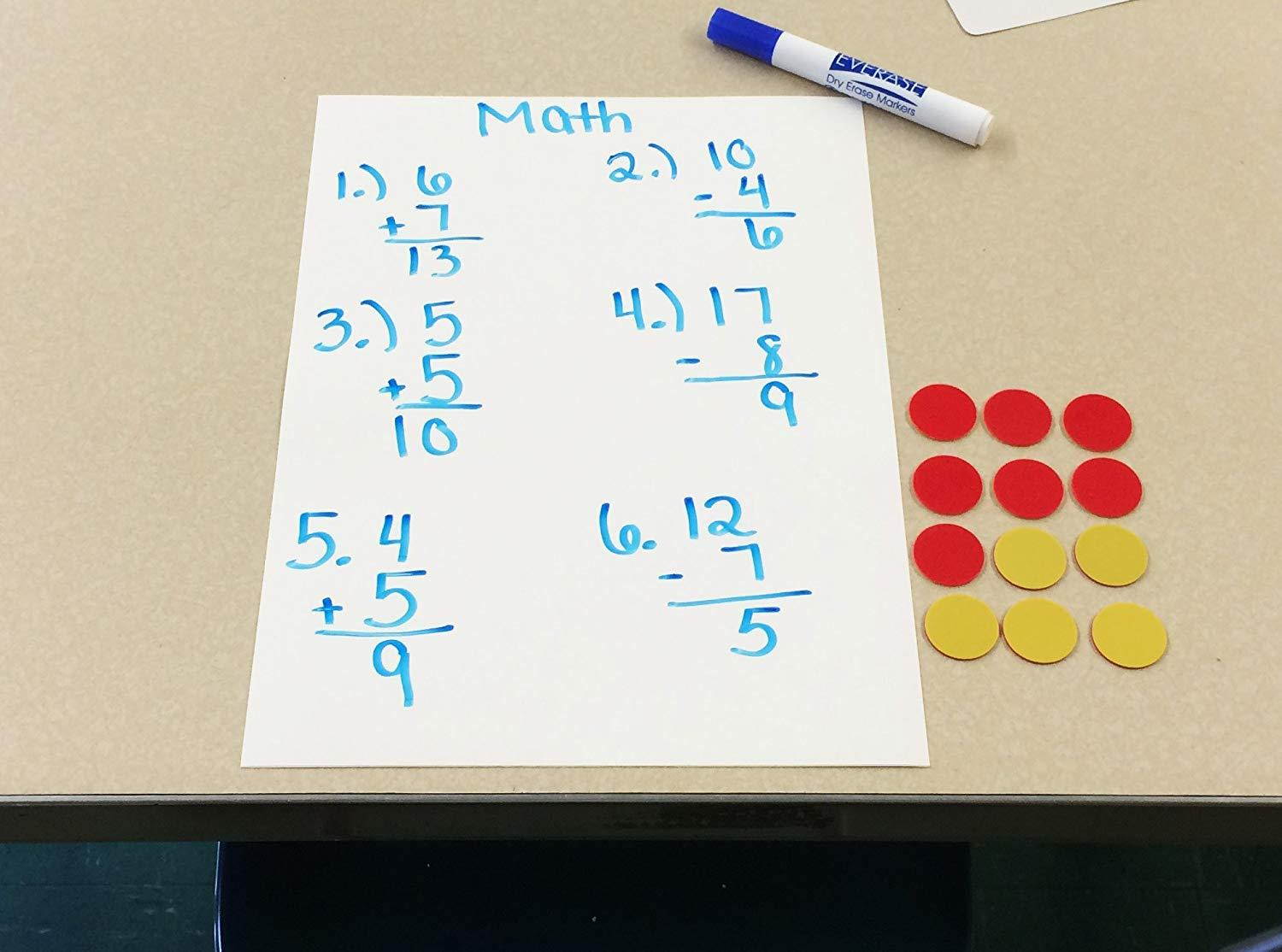 Everase Re-Stic Dry Erase Self-Adhesive Peel & Stick Sheet, (12 x 18 in.) FREE Marker & Cloth | Premium Quality Removable Whiteboard Decal/Sticker | Walls, Doors, Desks, Refrigerators