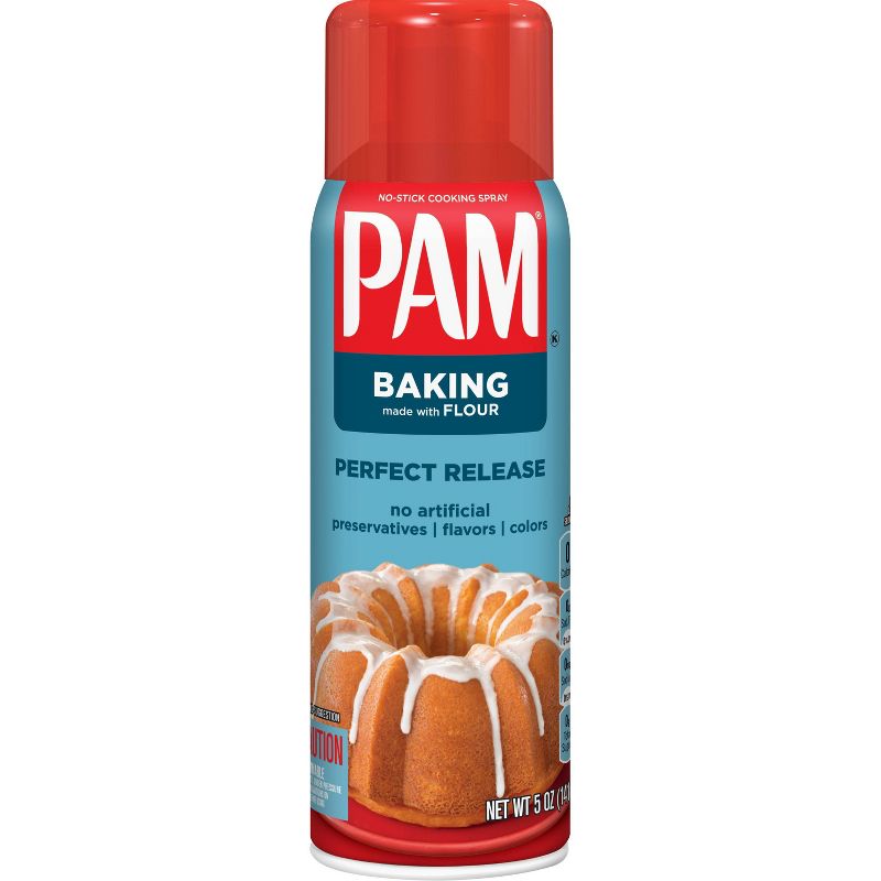 PAM Canola Oil Baking Spray with Flour - 5oz