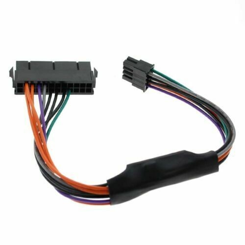 24-Pin to 8-Pin 18AWG ATX Power Supply Adapter Cable for Dell Computers
