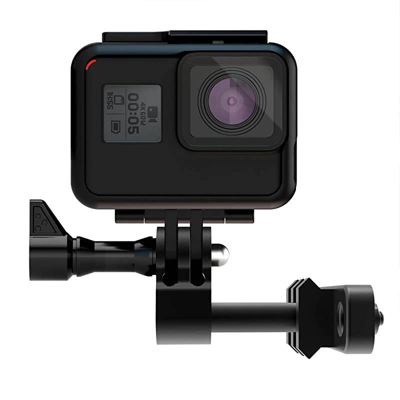 Keymod GoPro Mount 2 in 1 Side Gun Rail Mount for GoPro and Keymod Picatinny Rail 90 Degree Camera Mount for Keymod System