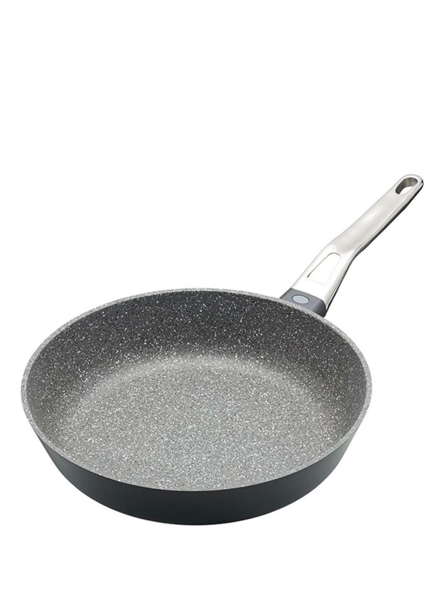 MasterClass Grey Medium Aluminium Fry Pan - 26 cm