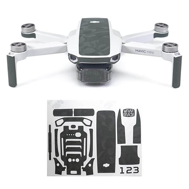 Skin Compatible with DJI Mavic Mini | Accent Color Army Bumpy CAMO