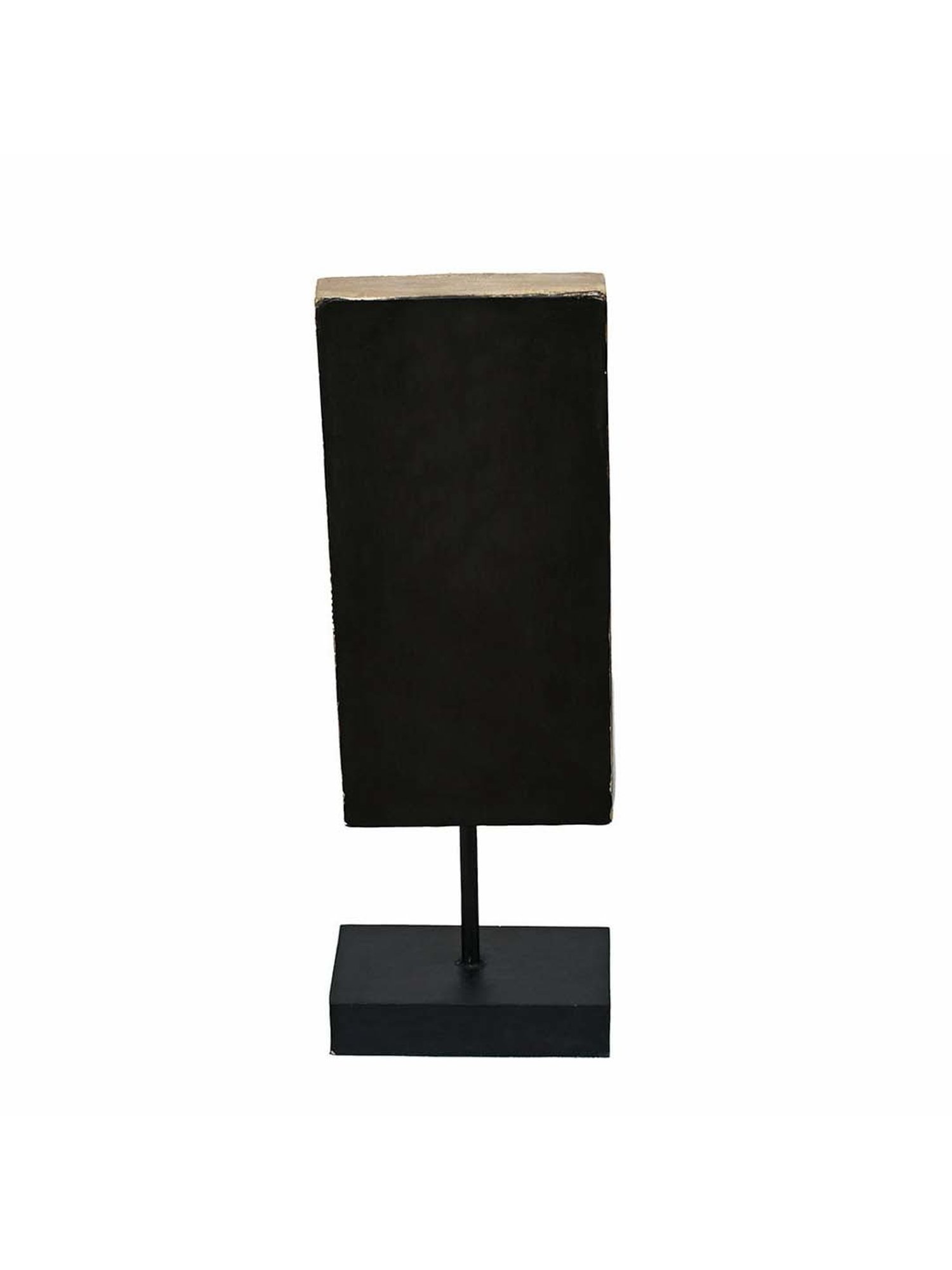 @home Mint & Gold Polyresin Decorative Buddha Showpiece