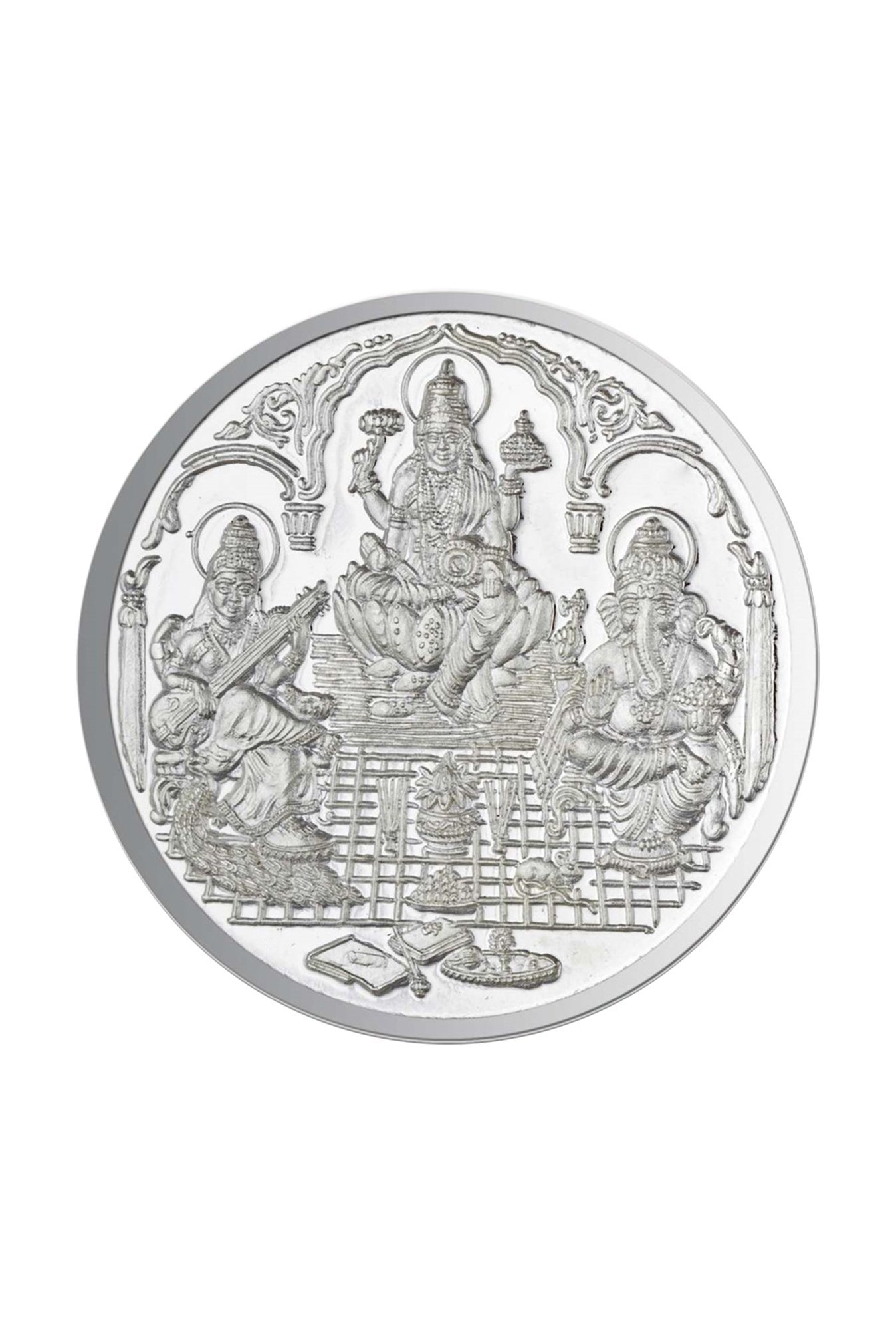 Taraash Ganpati 999 10gm Silver Coin