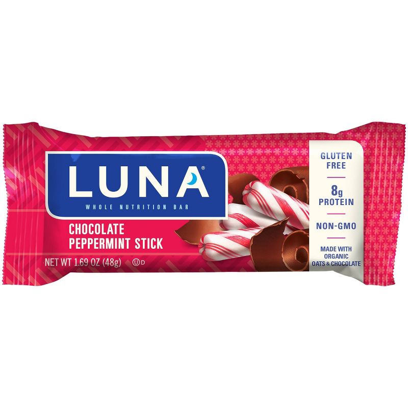 LUNA Chocolate Peppermint Nutrition Sticks - 6ct