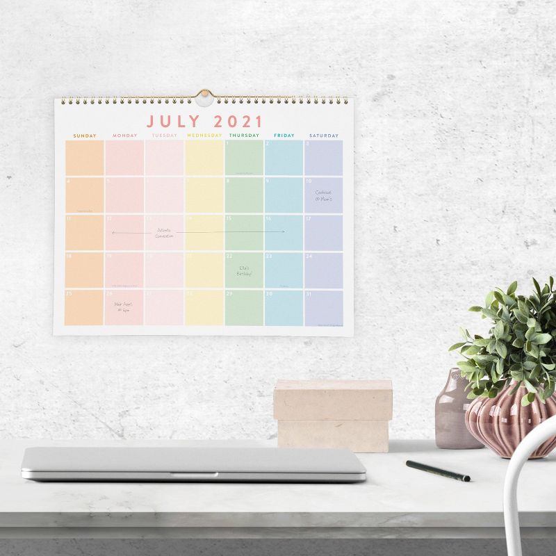 2021-22 Academic Wall Calendar - Atlantic-Pacific for Cambridge