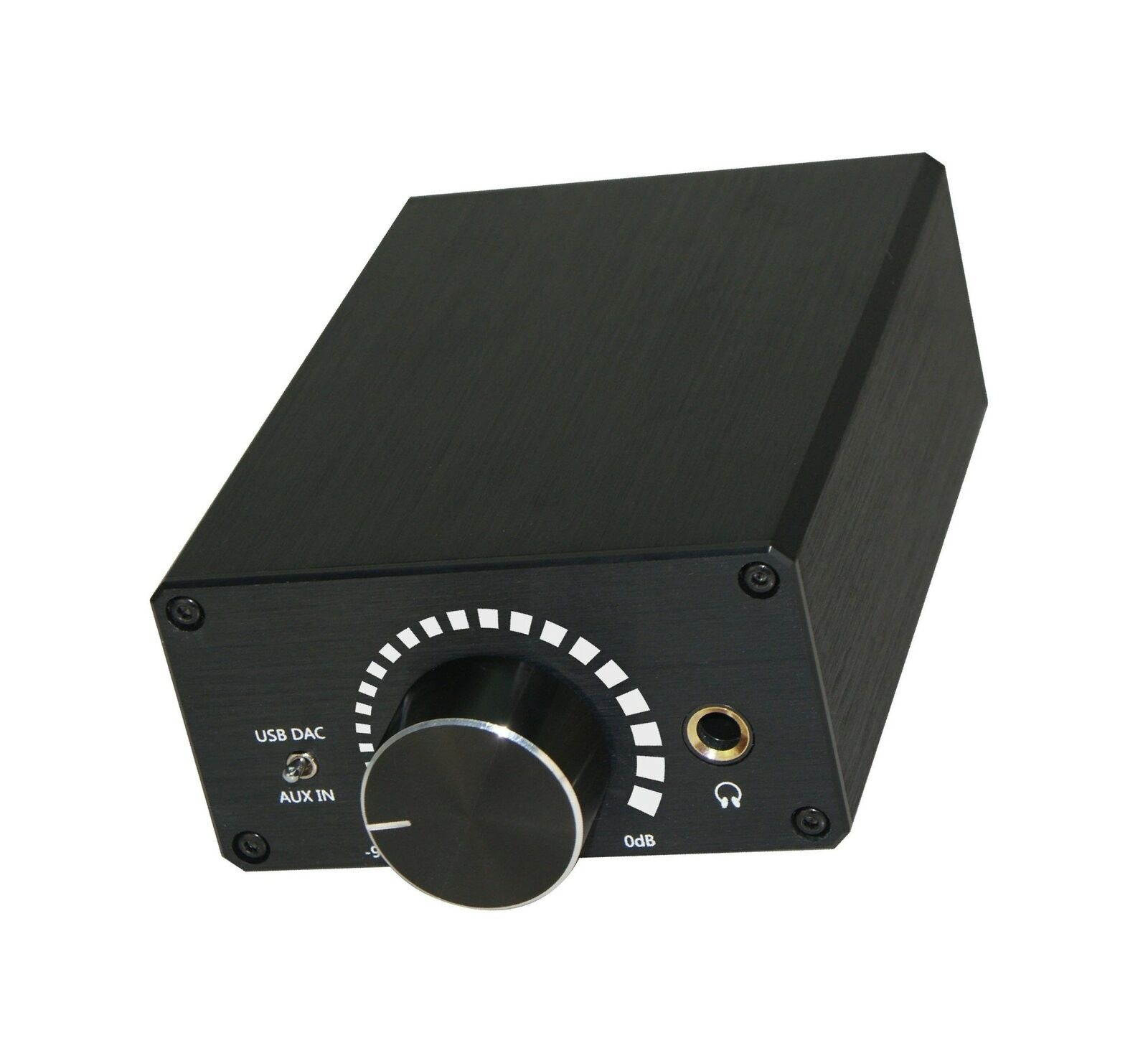 XtremPro Desktop USB DAC Headphone Amplifiers - Black (65003)