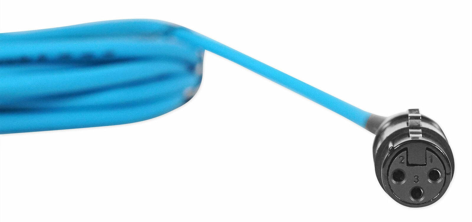 4   RCXFM20E-Blue 20 Foot Female to Male XLR Mic Cables 100% Copper