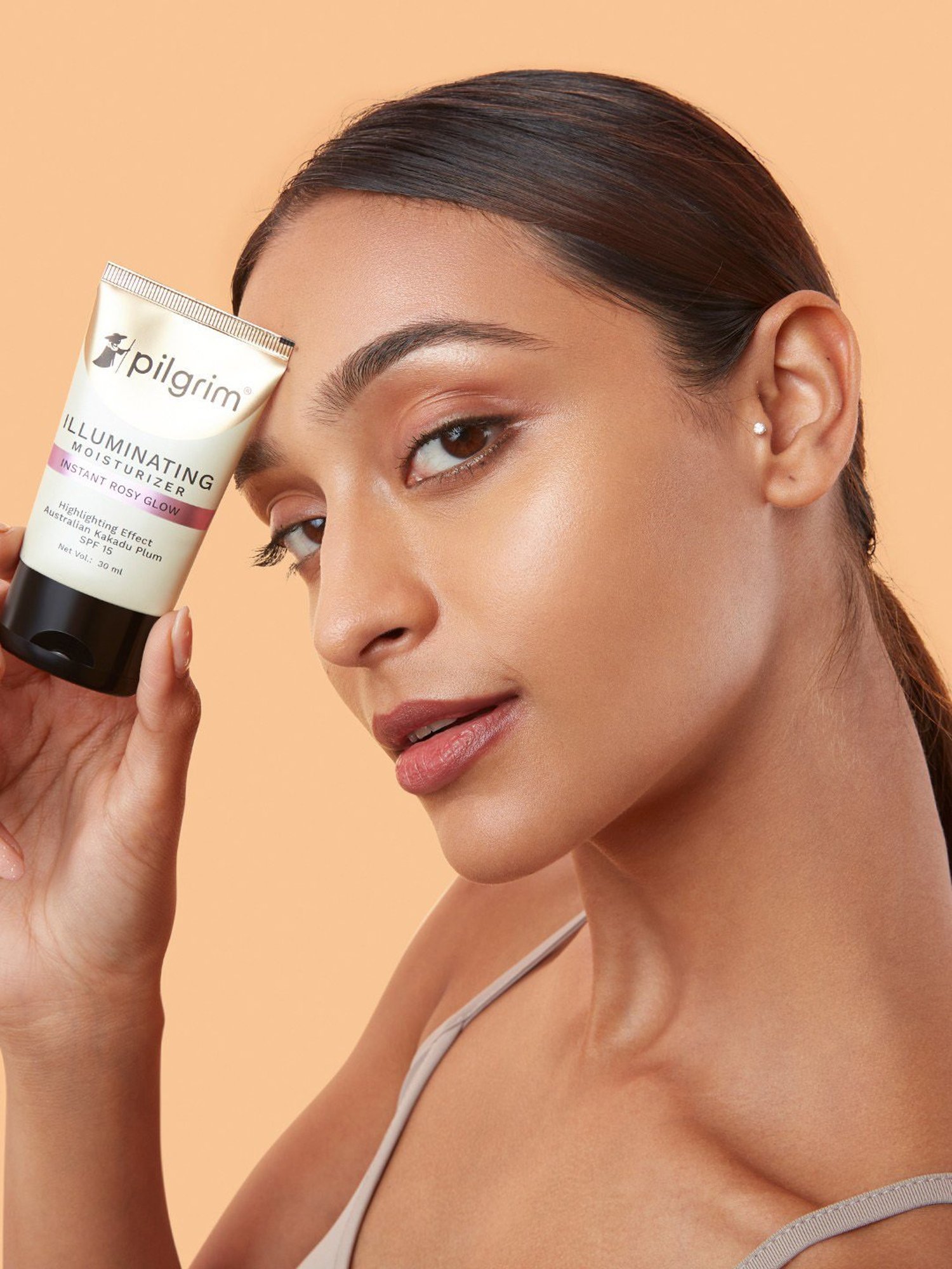 PILGRIM Illuminating Moisturizer Highlighter Pink Pearl - 30 ml