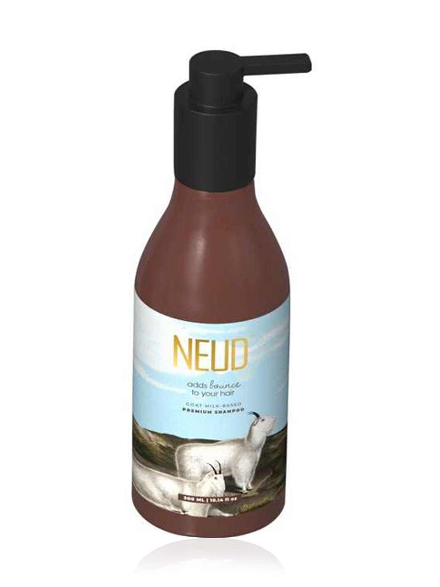 NEUD Goat Milk Premium Shampoo for Men & Women - 1 Pack - 300 ml